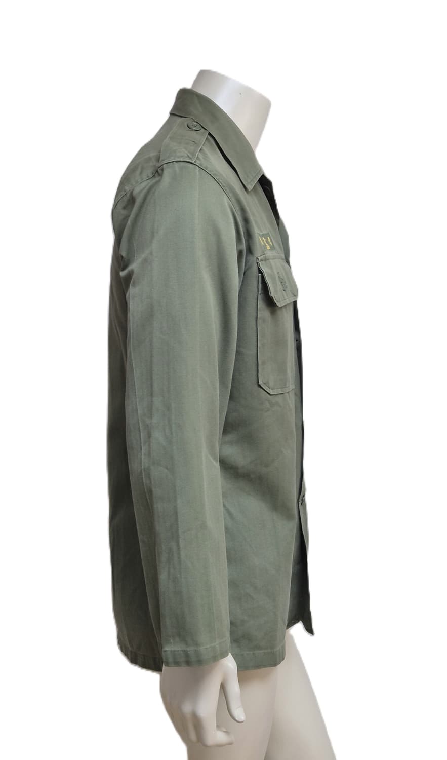 육군 구형 50사단 상병 민무늬 전투복 상의 자켓 (L) 상품이미지3