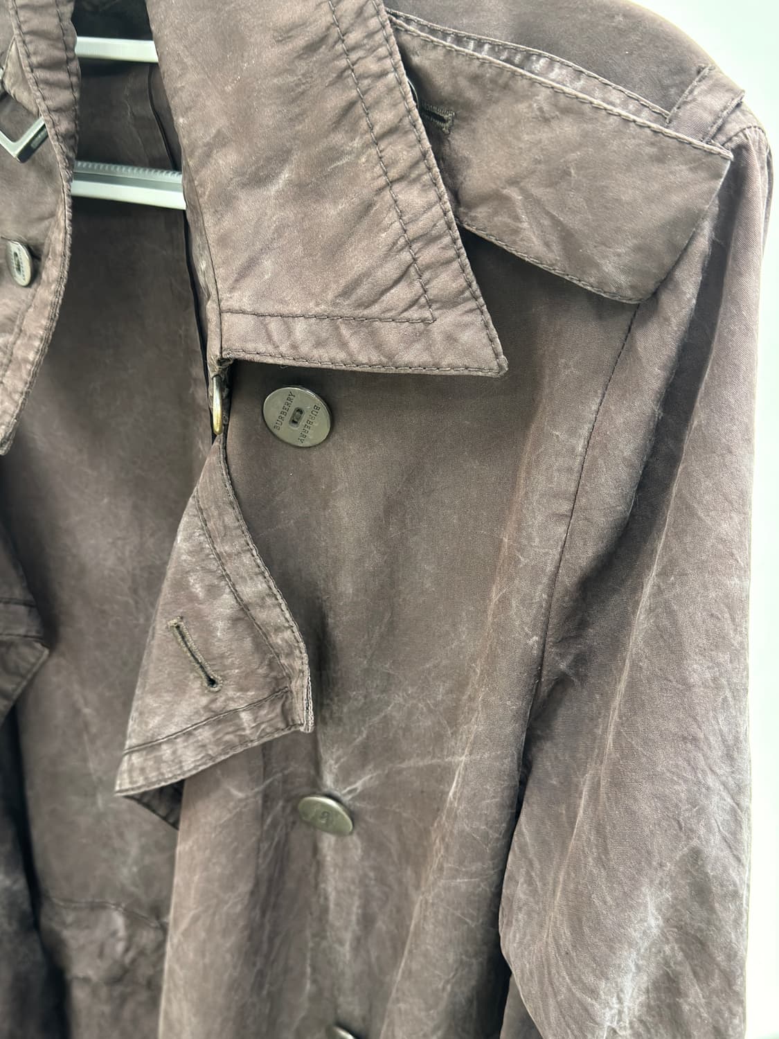 버버리 실크코트 상품이미지2