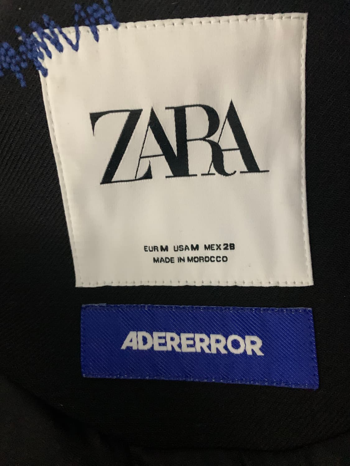 자라 X 아더에러 콜라보 오버사이즈 봄버 자켓 M 사이즈 상품이미지6