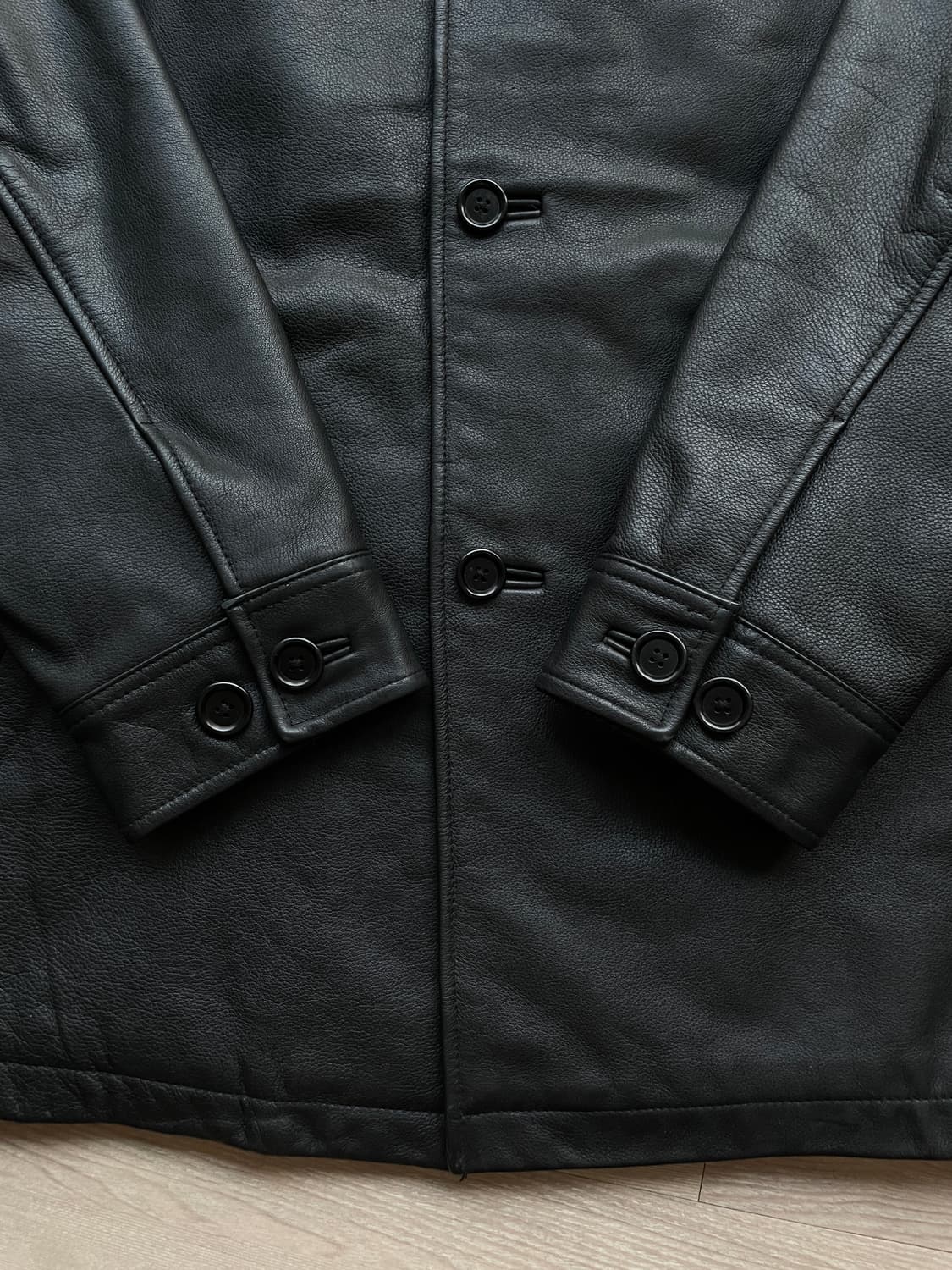 90s 올드갭 레더 카코트 gap carcoat 상품이미지4