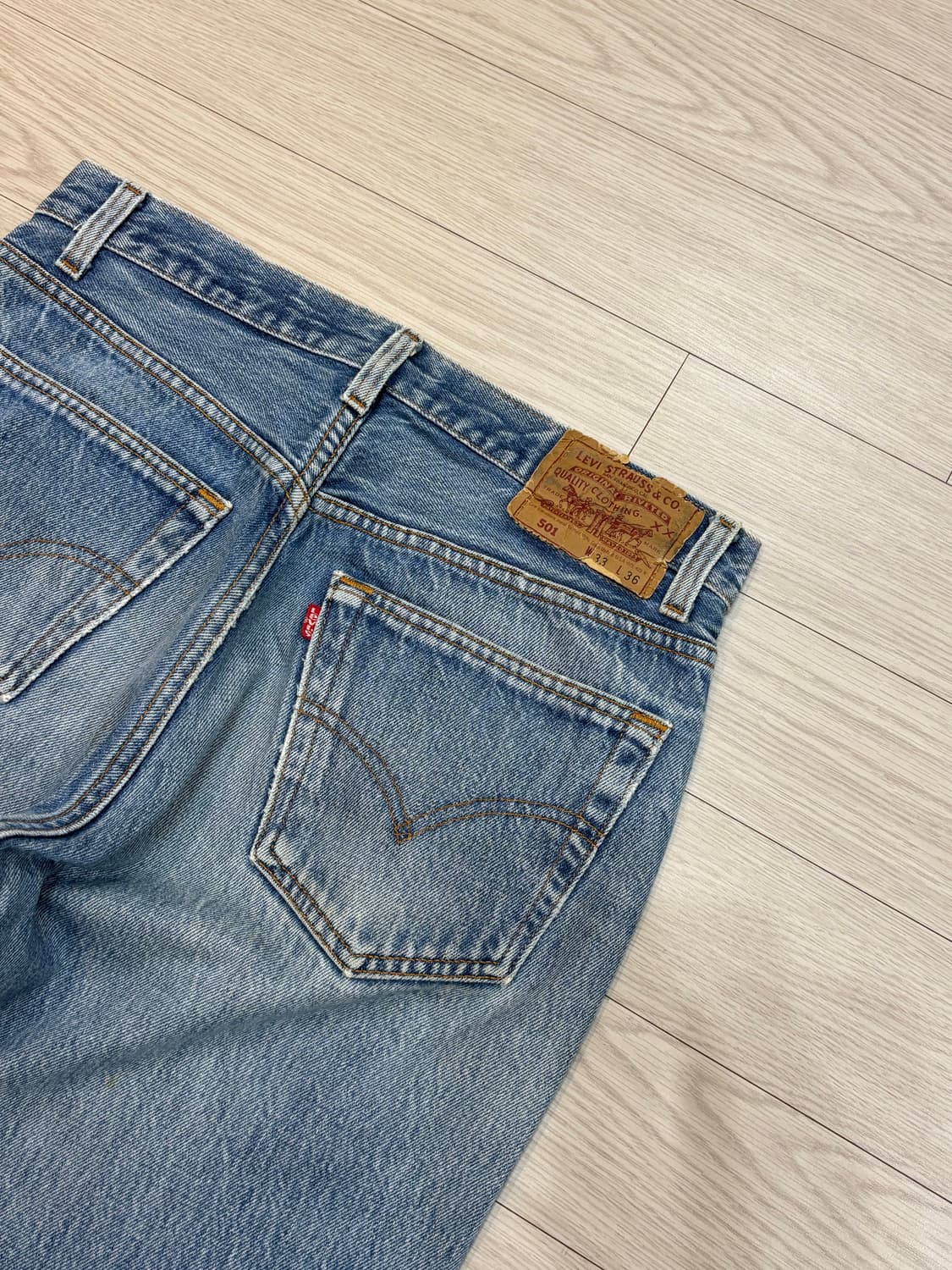 90’s Levi’s 501 Denim Pants made in USA  상품이미지8