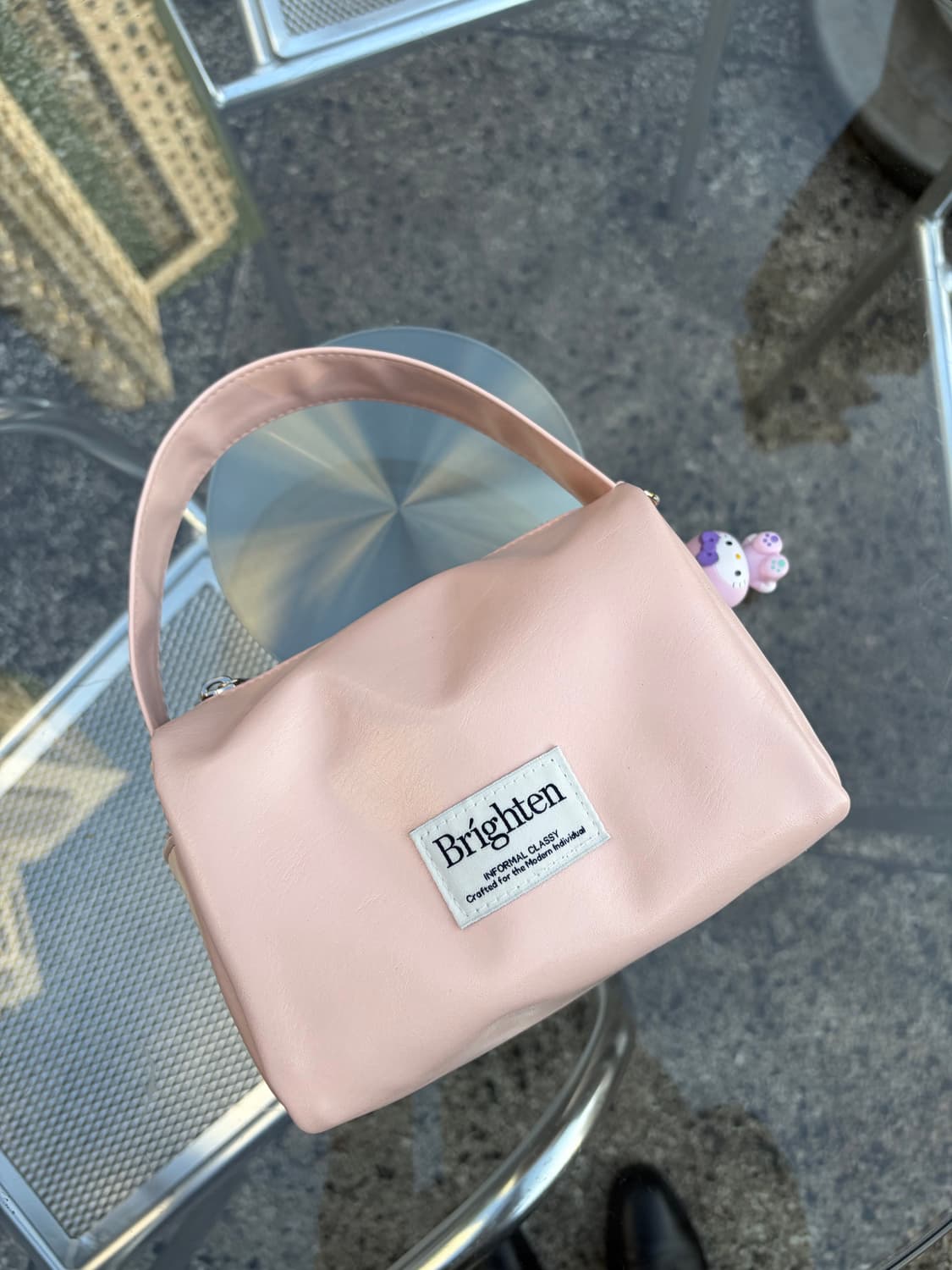 브라이튼 티슈백 베이비핑크 걍새거 미니백 가방 상품이미지3