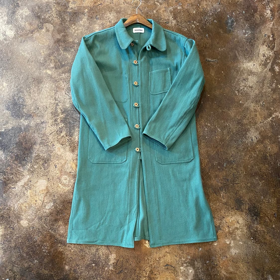 (2) KOZABURO 코자부로 사시코 롱 자켓 상품이미지2