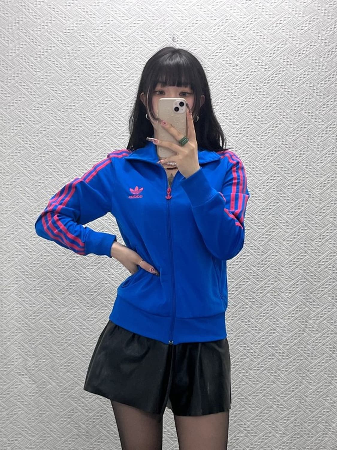 아디다스 Y2K 레트로 빈티지 코르티스 져지 집업 95 C12024 상품이미지2