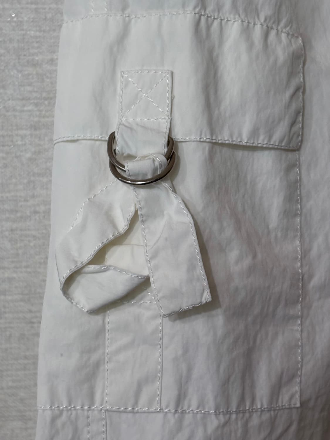Nylon Jogger Pants (White) 상품이미지6