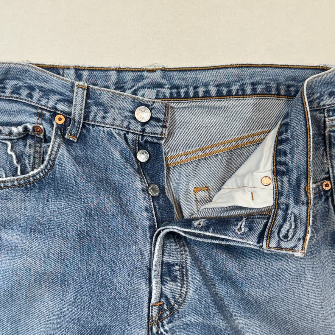 32inch) 리바이스 501 버튼플라이 데님 청바지 Korea 상품이미지7