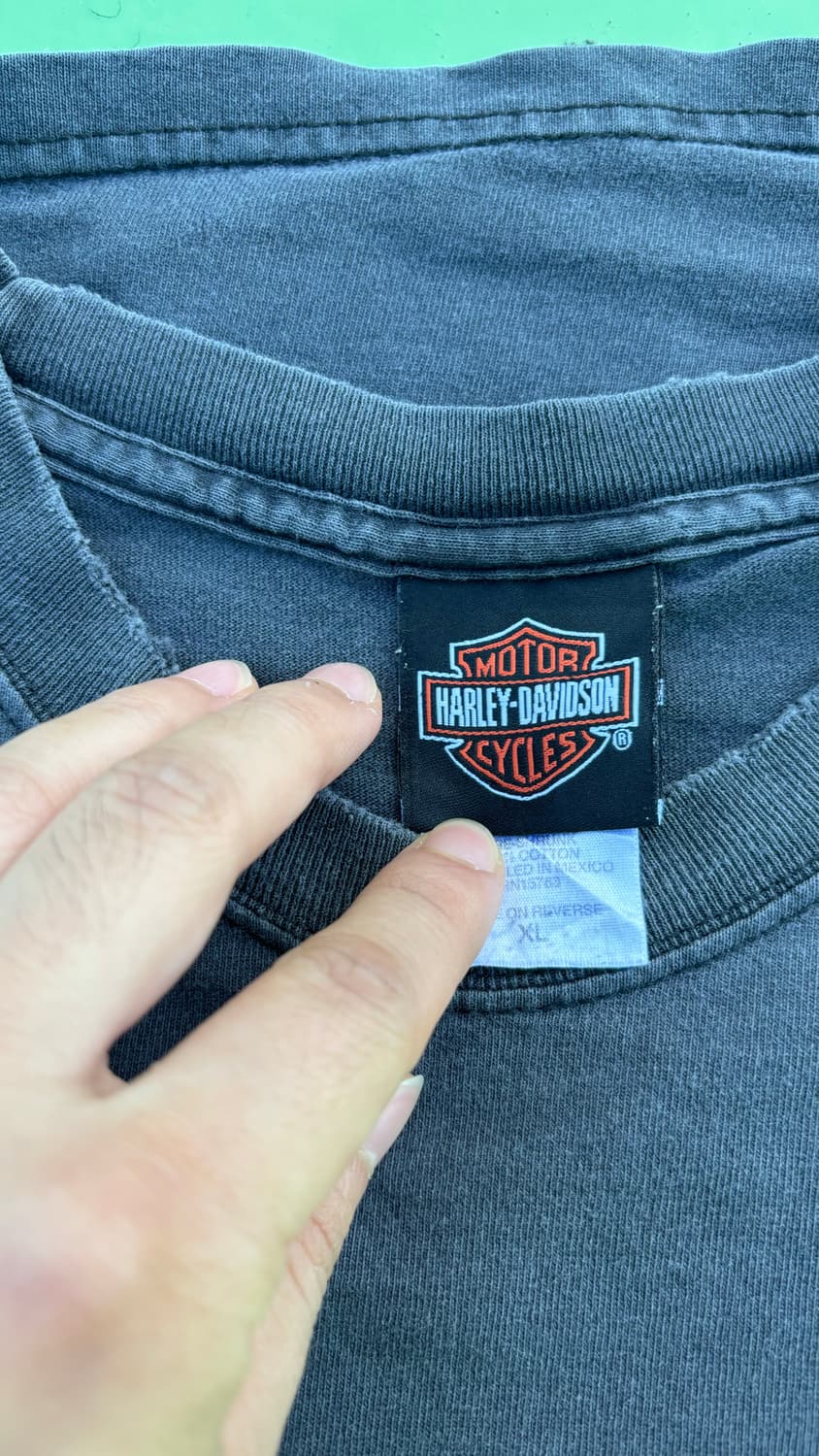 00's Harley Davidson Faded Print T-shirt 상품이미지6