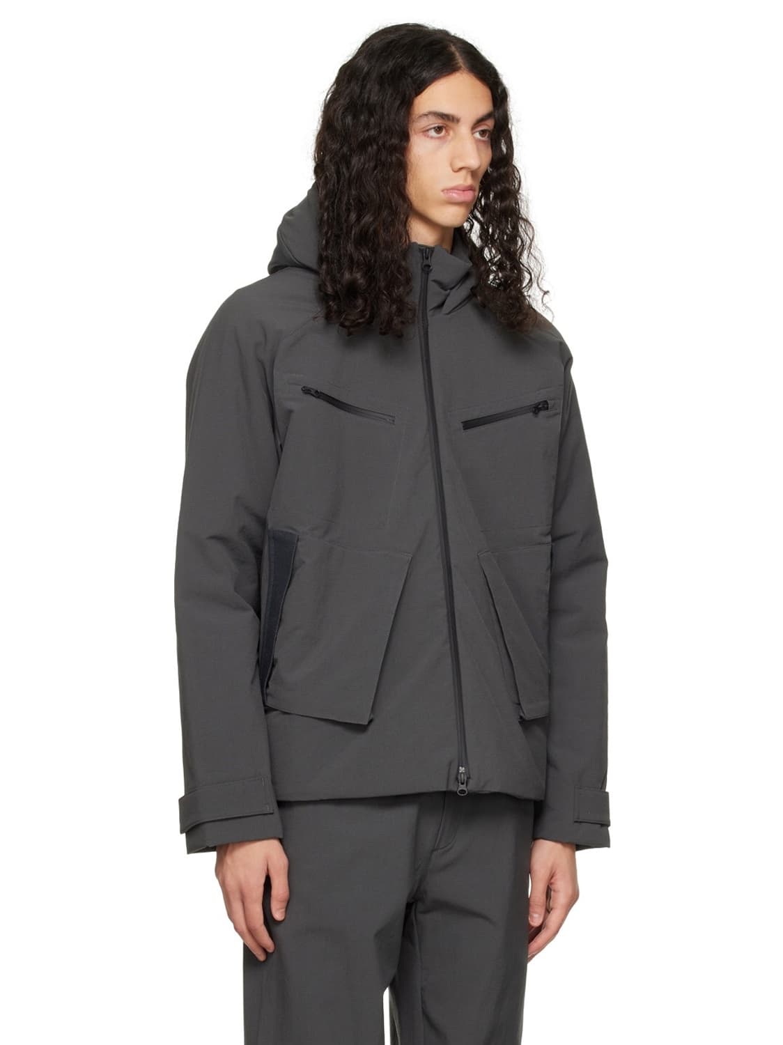 GR10K Gray Padded Jacket 상품이미지1