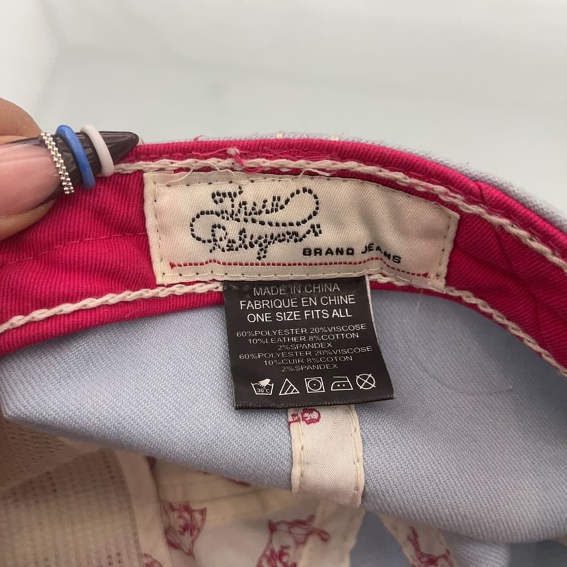 트루릴리전 올드스쿨 키치 빈티지 볼캡 C07677 상품이미지4