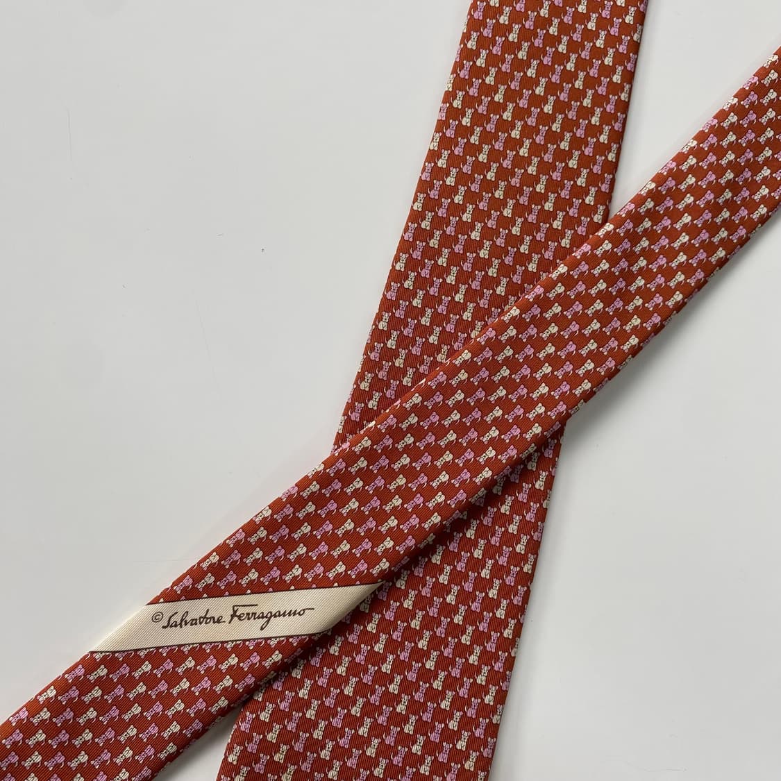 페레가모(Ferragamo)  명품 정품넥타이 상품이미지4