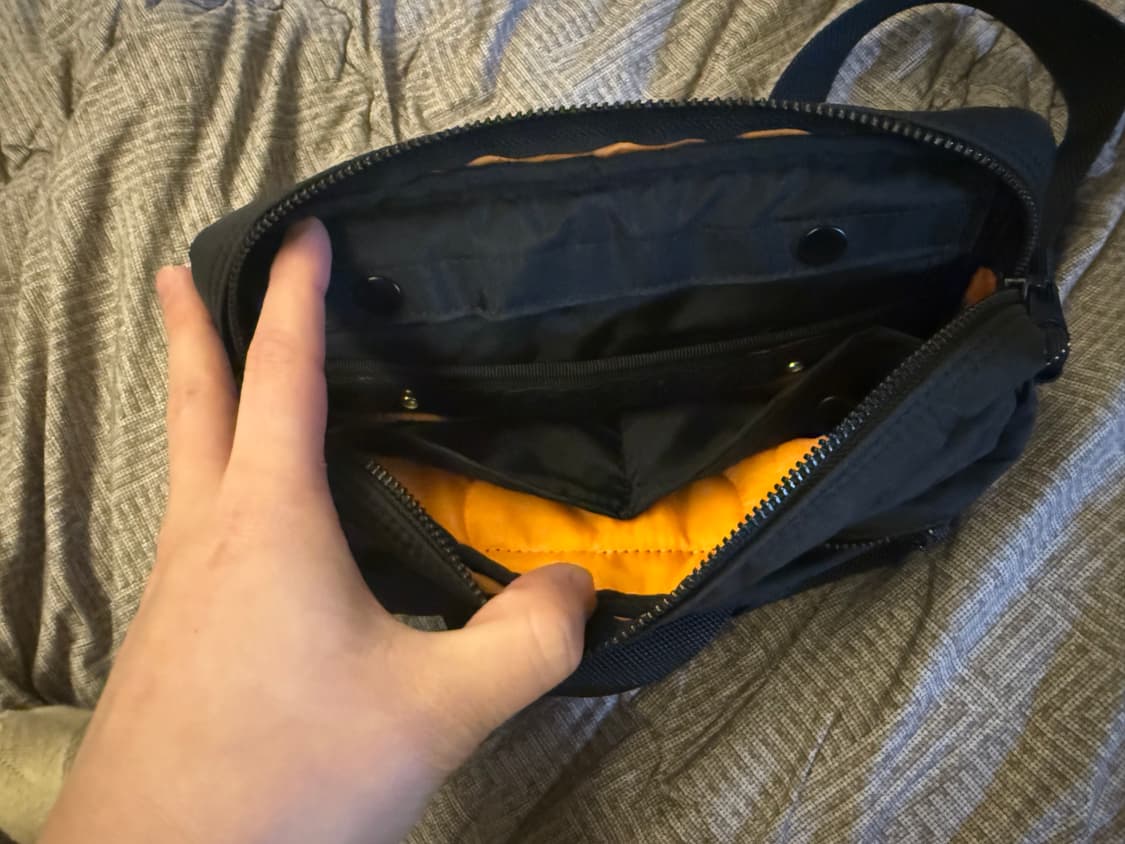 포터 포스 웨이스트 2way 검정 상품이미지2