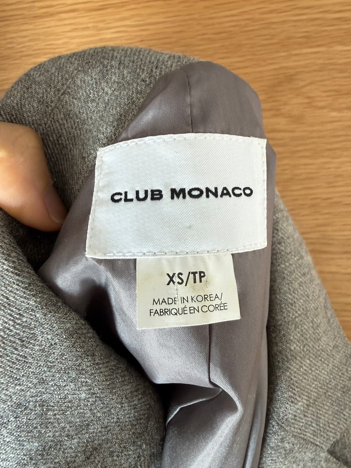 클럽 모나코(CLUB MONACO) 울 혼방 자켓 상품이미지7