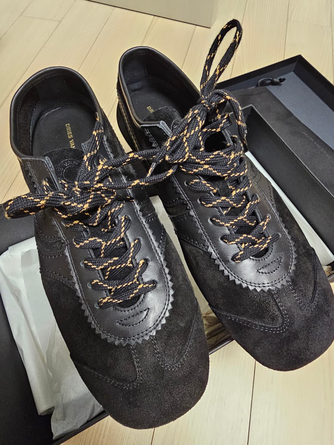 드리스반노튼 스웨이드 스니커즈 44 상품이미지3