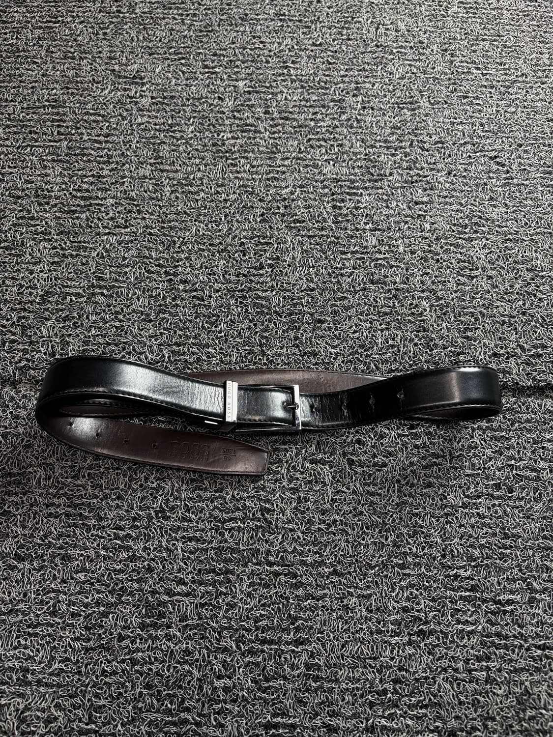 휴고 보스 시그니처 레더 벨트 3609 상품이미지3