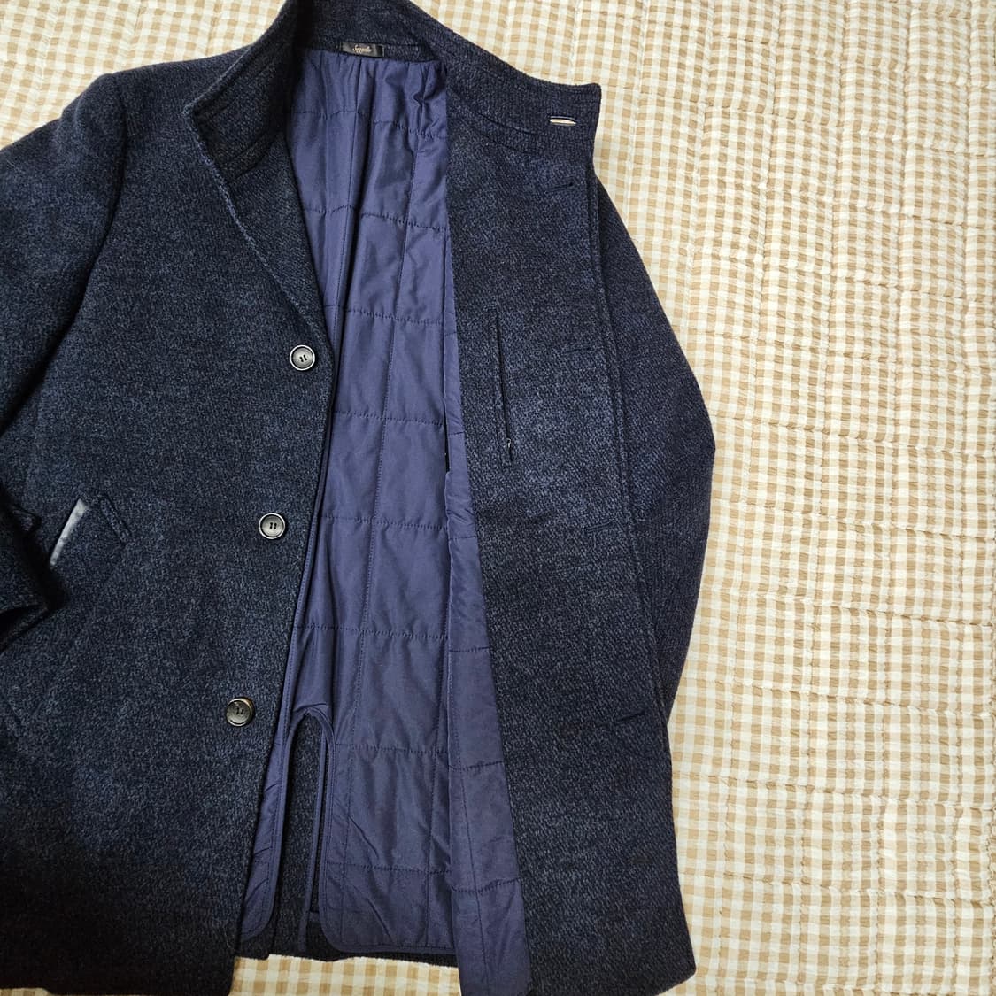 갤럭시 캐시미어 카반 코트 남자100 상품이미지6