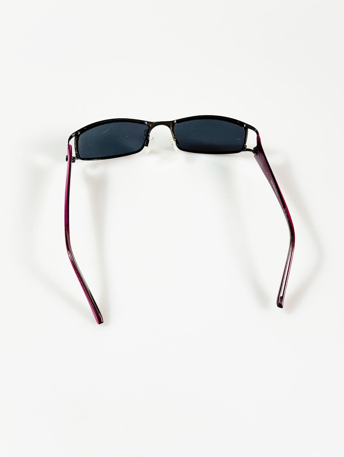 90s Humpreys 메탈 슬림 스퀘어 프레임 빈티지 선글라스 상품이미지5