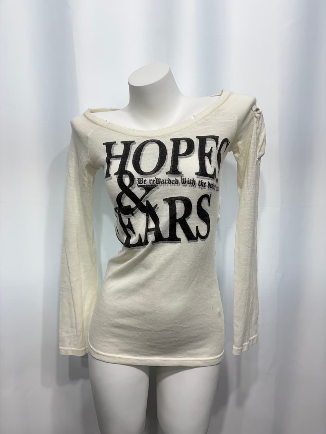 🎸화이트 백 디테일 롱슬리브🎸 상품이미지5