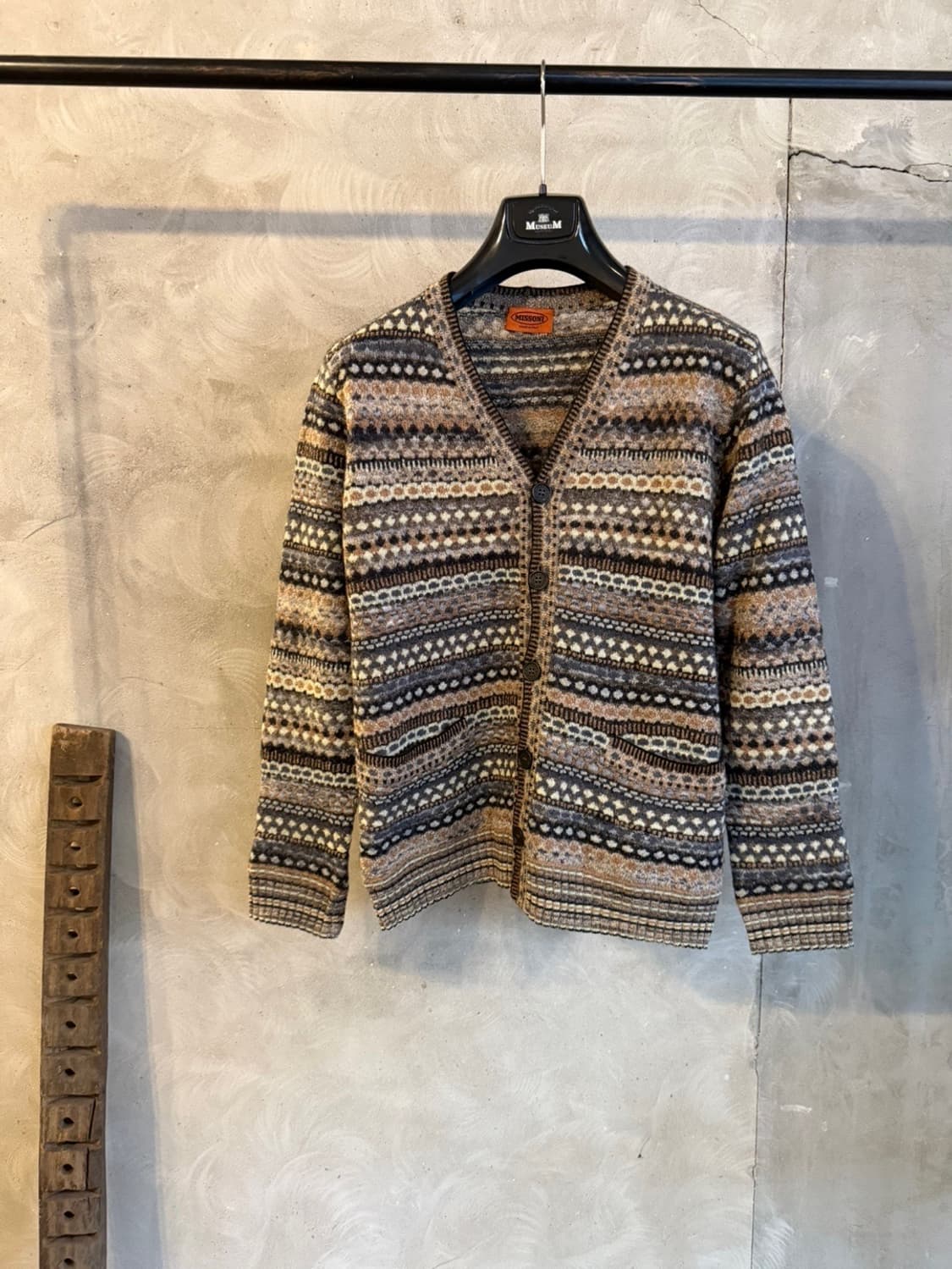 미쏘니 패어아일 니트 가디건 남성100 상품이미지9