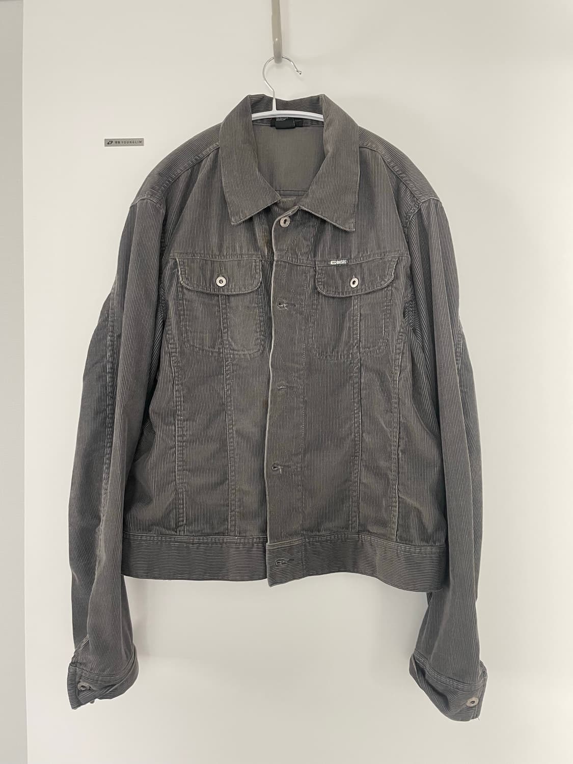 디젤 코듀로이 트러커 자켓 상품이미지1