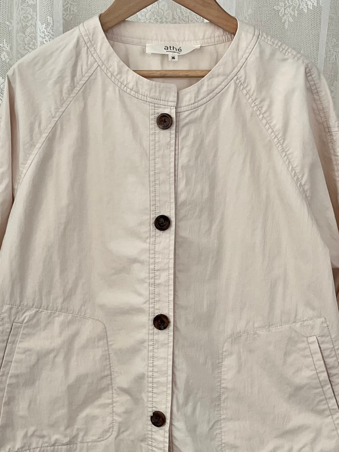 36) 아떼 바네사브루노 노카라 셔츠 자켓 상품이미지3