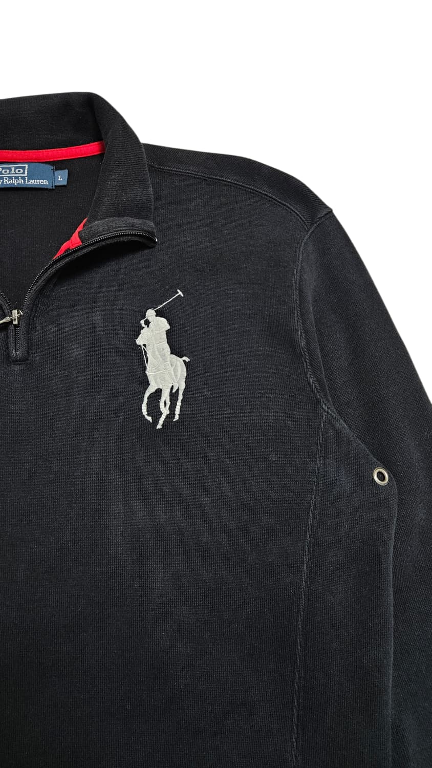 폴로 랄프로렌 빅포니 반집업 니트 상품이미지2