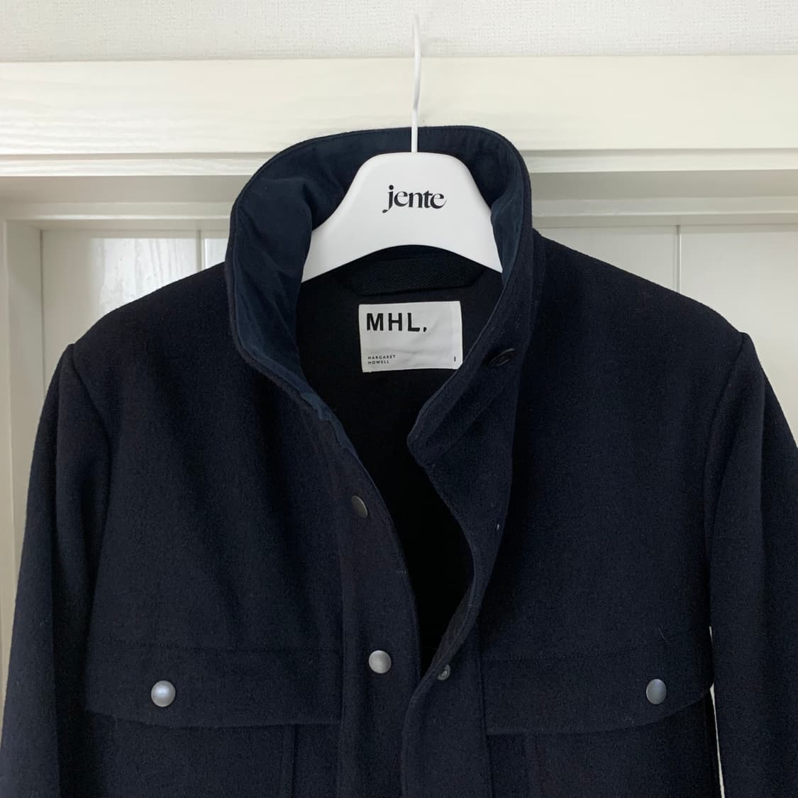 마가렛호웰 여성 하이 카라 맬튼 숏 코트 상품이미지7