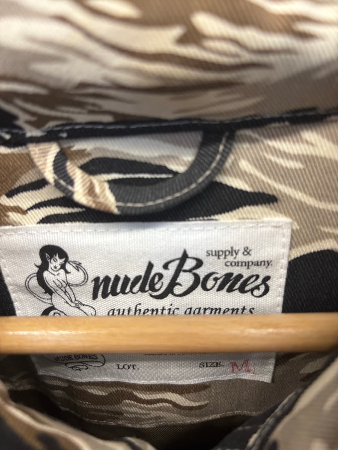 Nude bones tigercamo m-65 jacket 상품이미지2