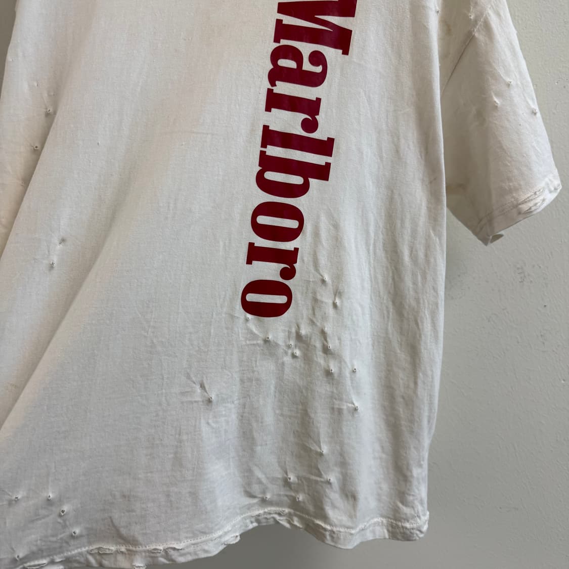 빈티지 디스트로이드 말보로 티셔츠  상품이미지4