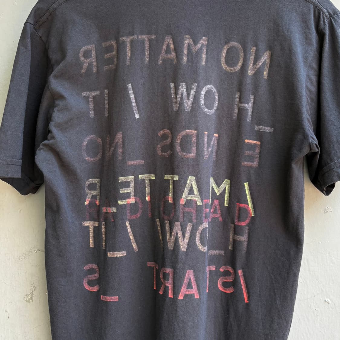Radiohead ‘In Rainbows’ tour tee 2008 상품이미지4