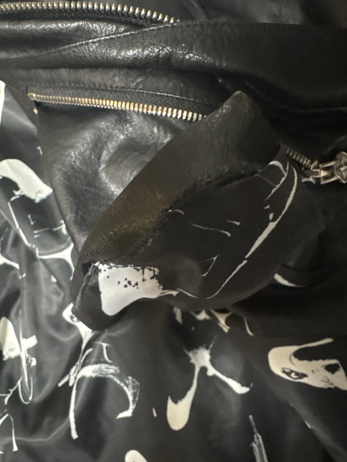 떠그클럽 레더 패딩 3사이즈 상품이미지5