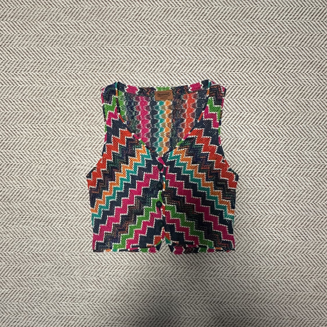 MISSONI italy made knit vest 상품이미지1