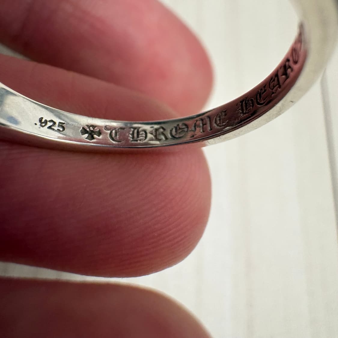 크롬하츠 베이비 플로랄 링 us9 반지 상품이미지3