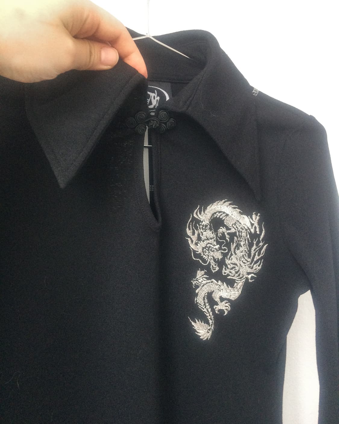 Ozz on dragon needle work shirt top 상품이미지4