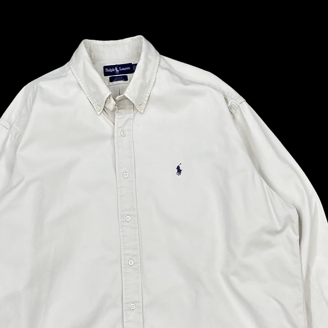 폴로랄프로렌 크림 베이지 블레이크 오버핏 남방 상품이미지2