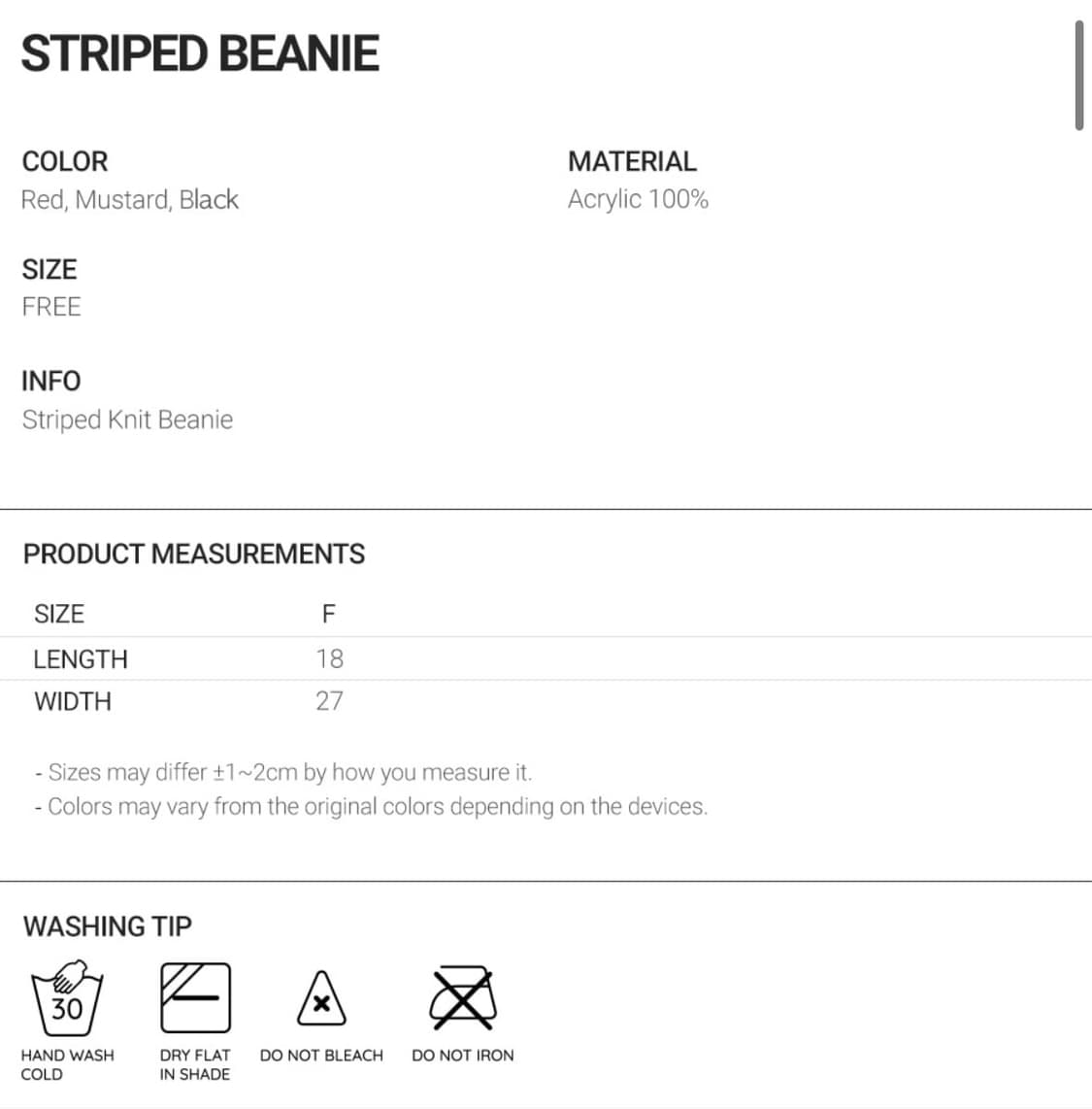 나이스고스트클럽 비니 상품이미지4