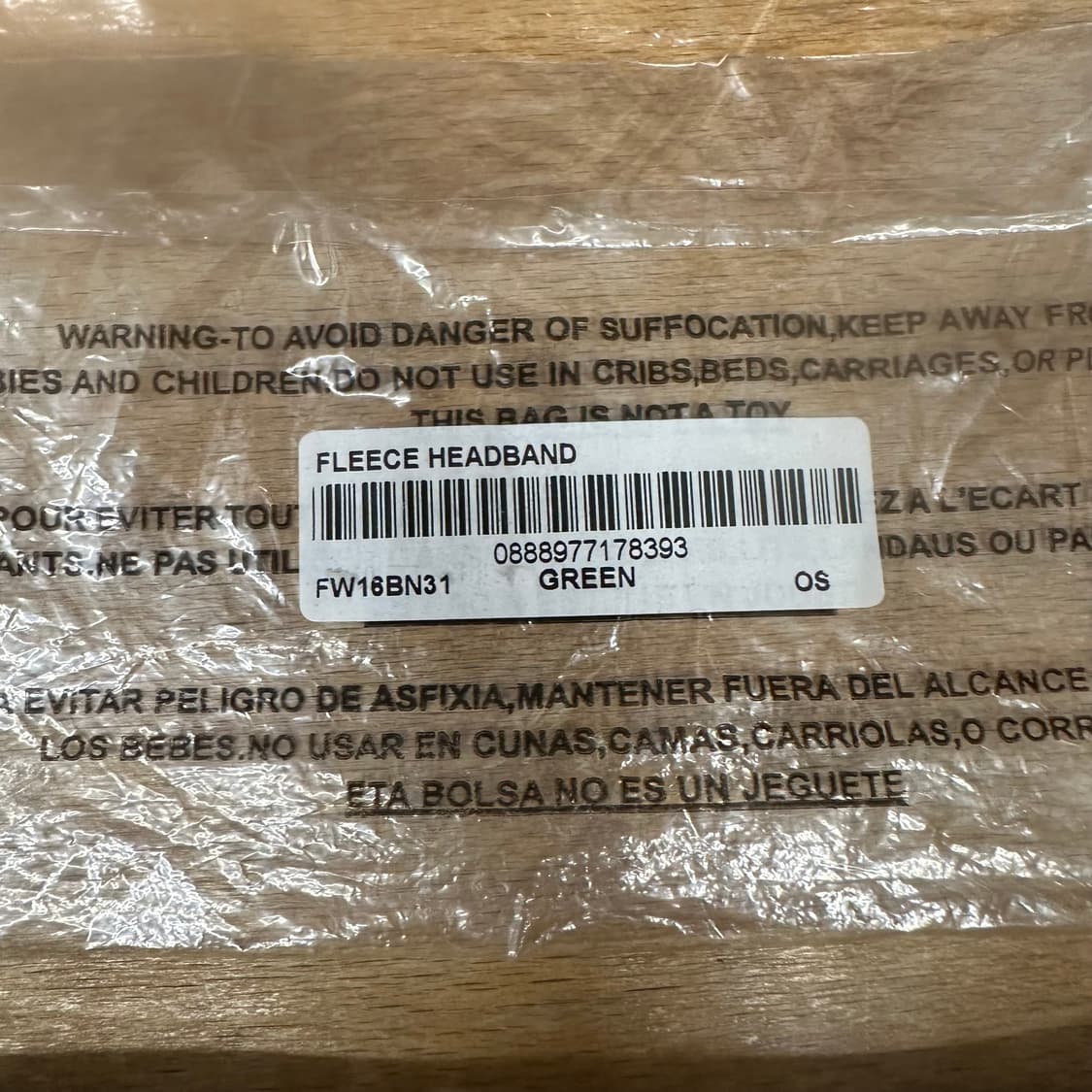 슈프림 플리스 헤어밴드 상품이미지3