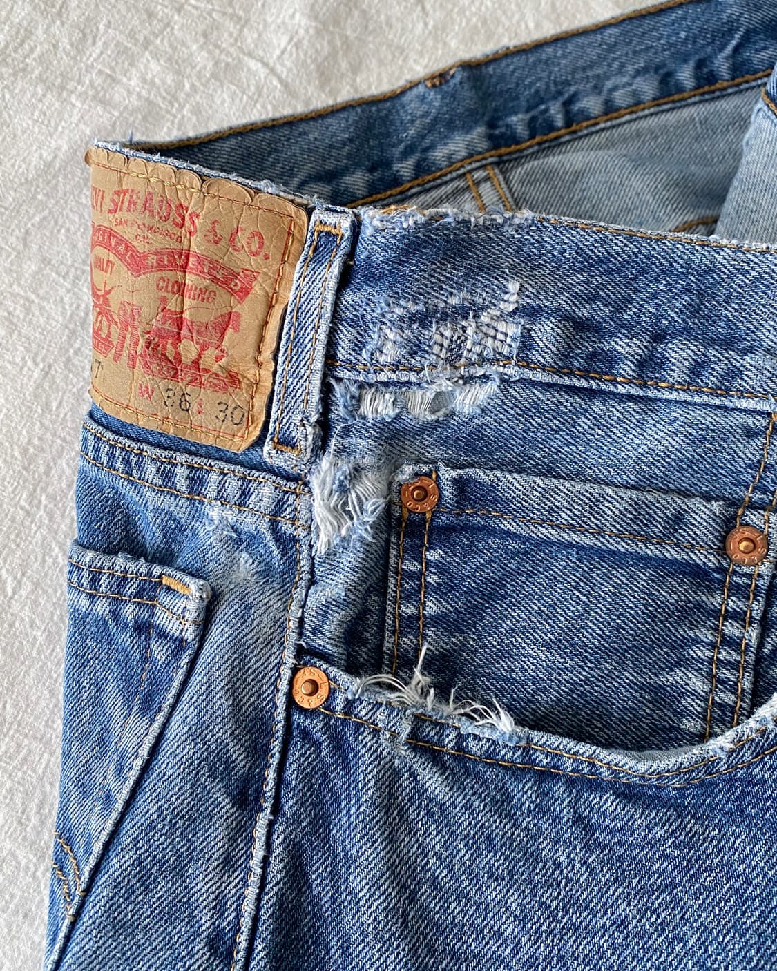 리바이스 517 부츠컷 데님 팬츠 004 상품이미지4