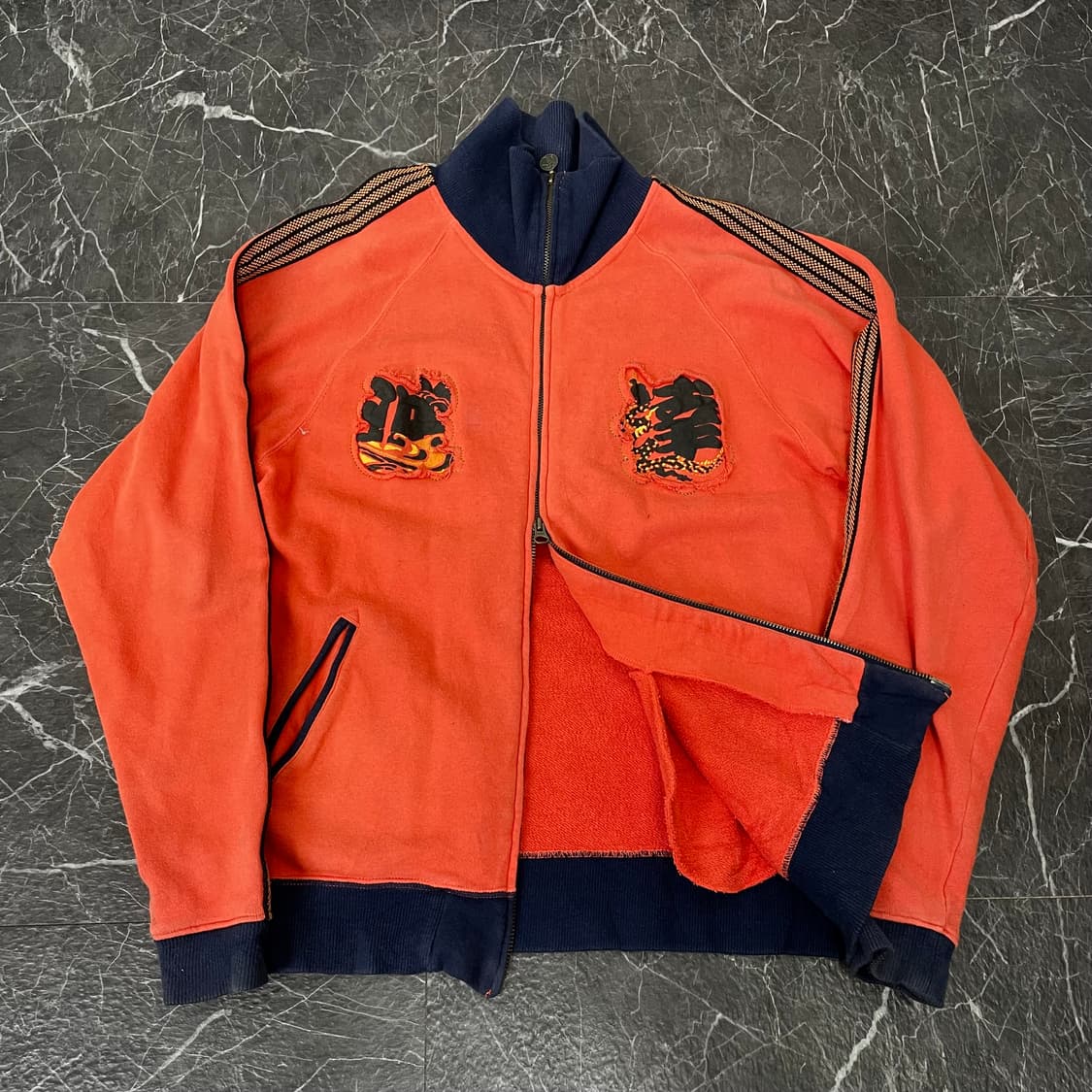 M 일본 빈티지 스카쟌 트랙탑 져지 자켓 상품이미지6