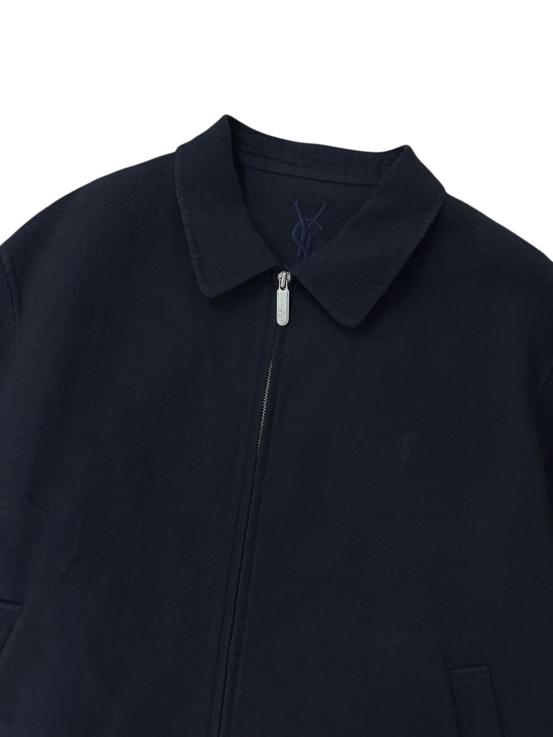 00s YSL 생로랑 스윙탑 자켓 블랙네이비 (2XL) 상품이미지2