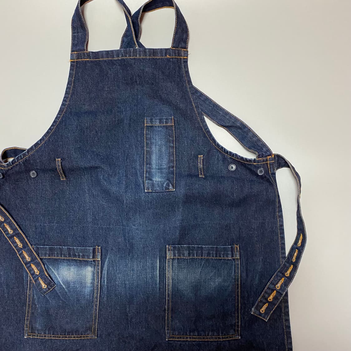 (F)빈티지 데님 에이프런  상품이미지2