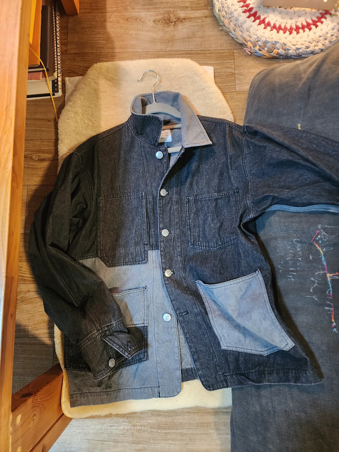 Coen 믹스진 자켓 스몰사이즈 상품이미지7