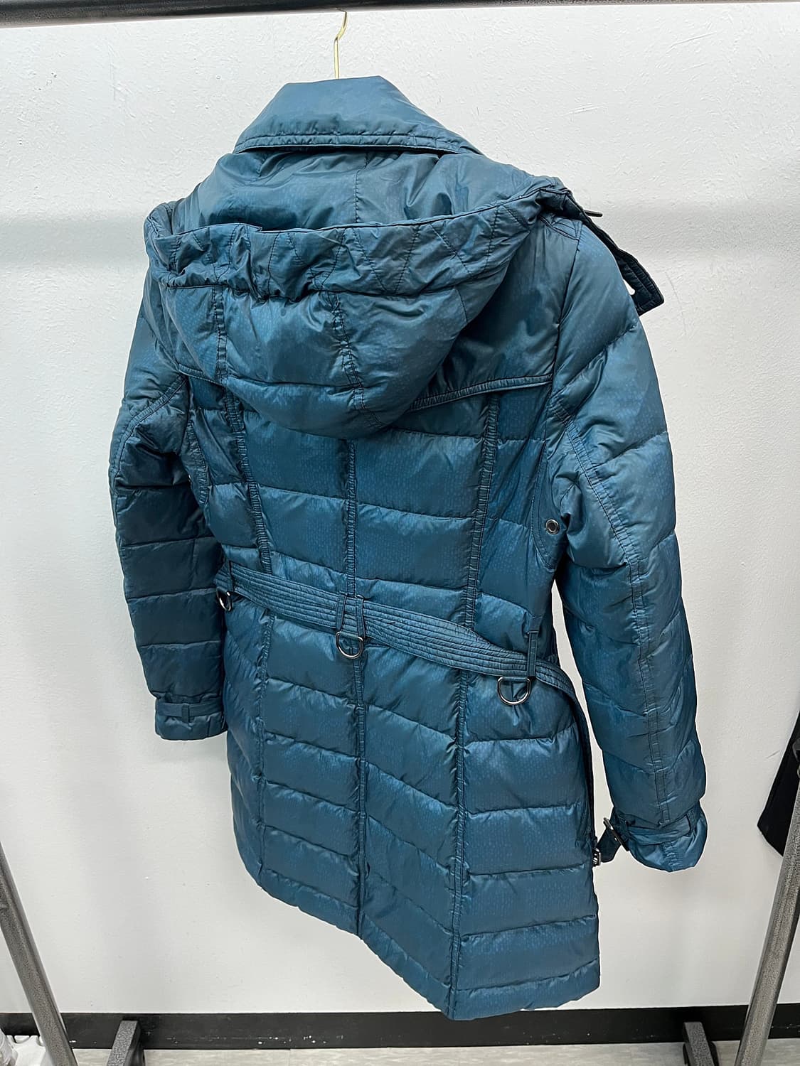 여) 버버리 브릿 틸블루 구스 롱패딩 상품이미지6