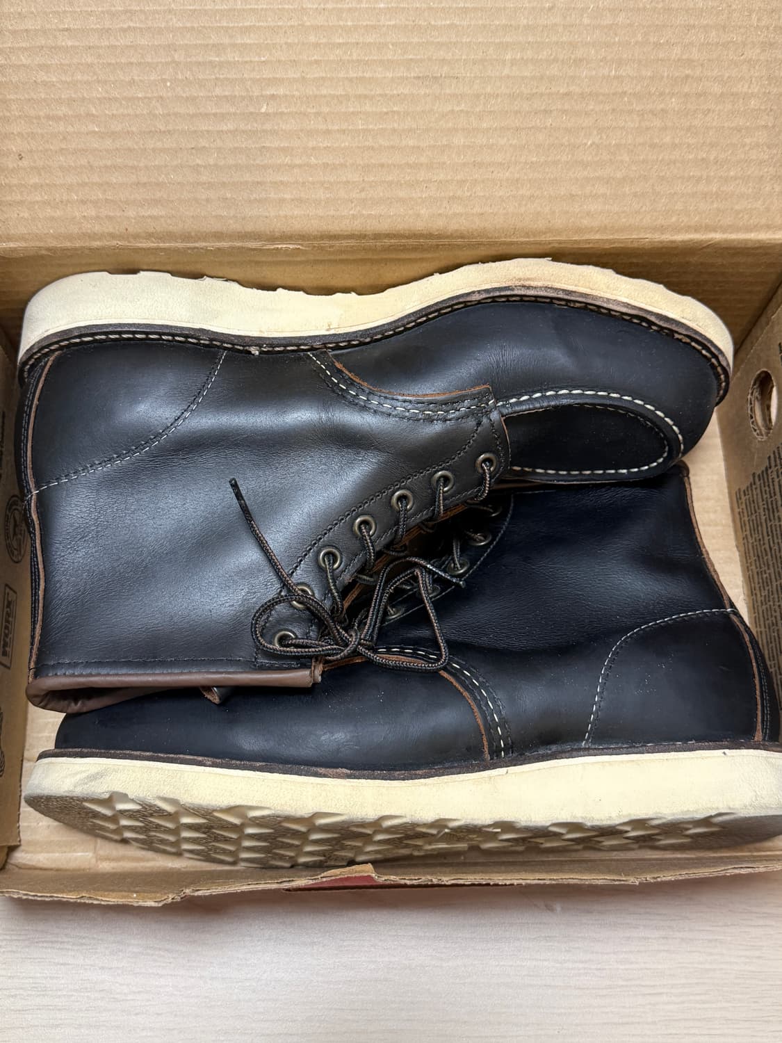 레드윙 목토 8849 블렉프레리 차심가죽 상품이미지7