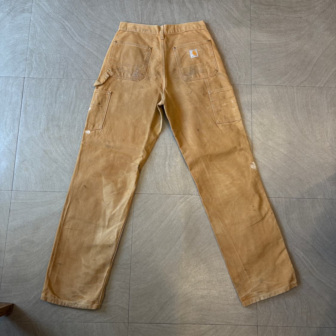 칼하트 정품 미국 생산 브라운 더블니 팬츠 상품이미지6