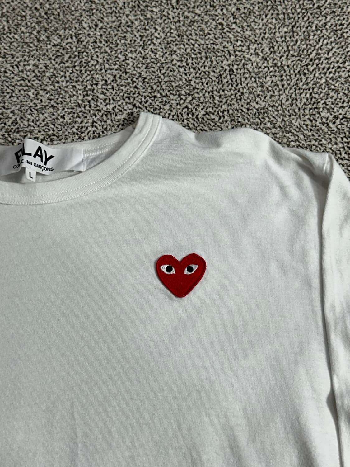 꼼데가르송 롱슬리브 상품이미지2