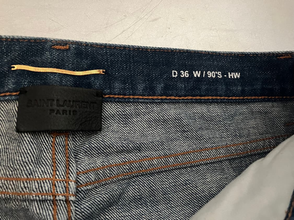 생로랑 90s 플레어진 상품이미지3