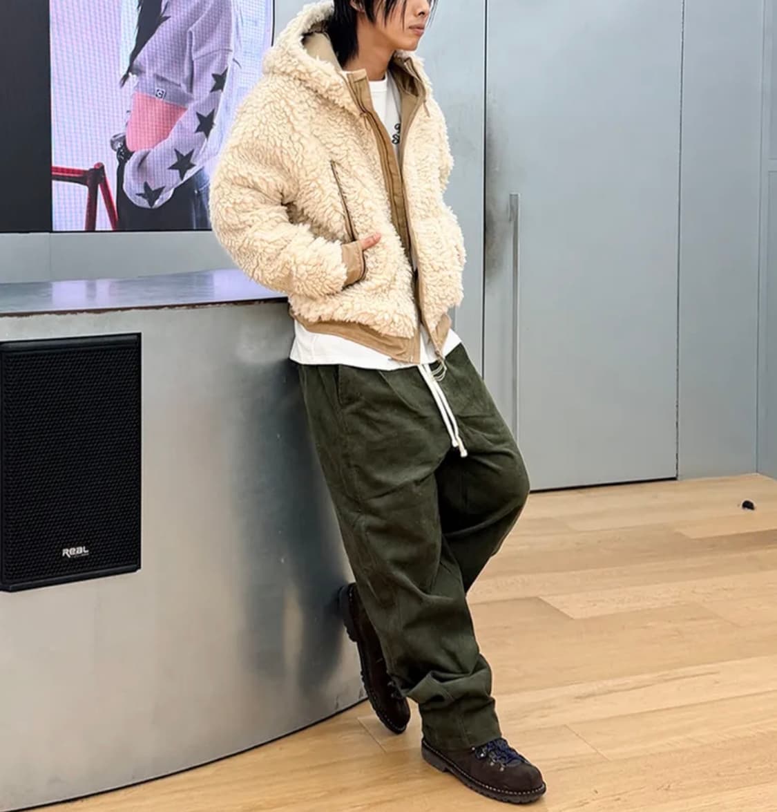 엑스트라오디너리 후드 점퍼 뽀글이 플리스 상품이미지3