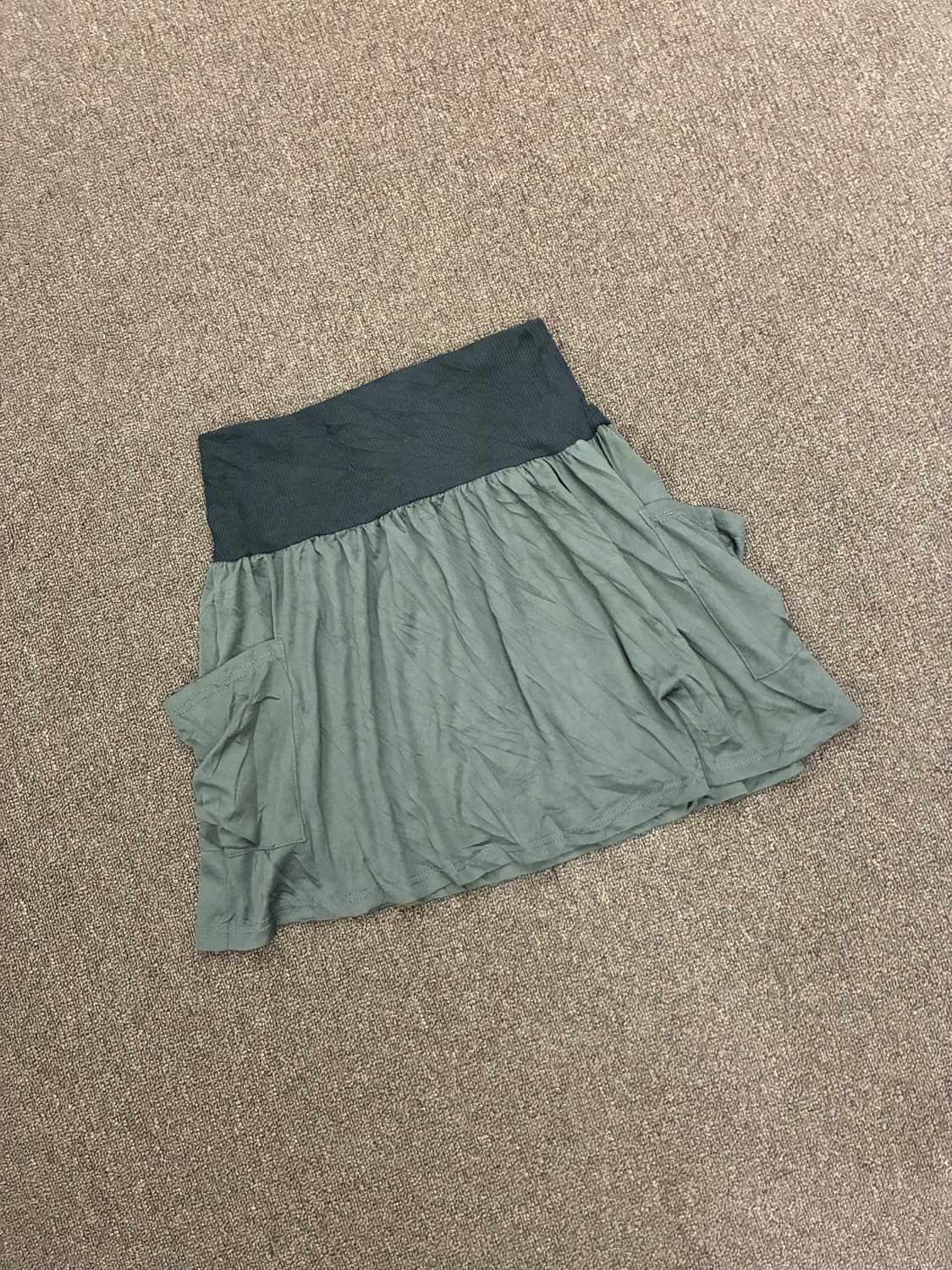 M)Japanese vintage 여성 지퍼 디자인 미니 스커트 상품이미지7