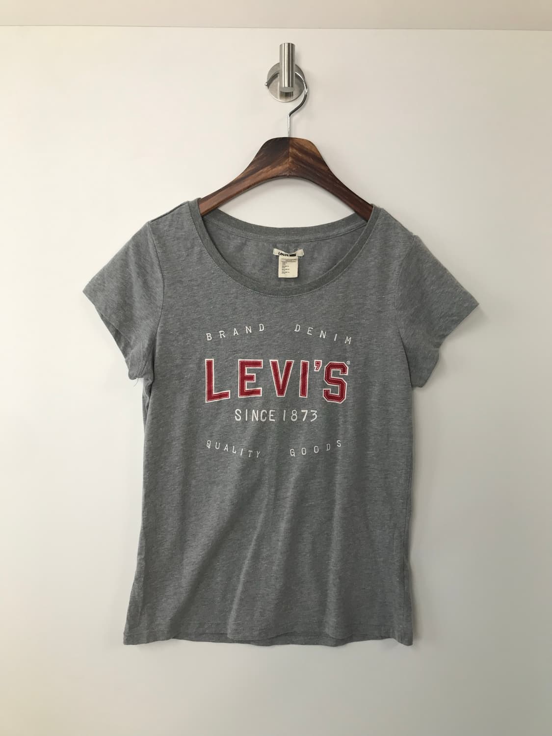 리바이스 스펠아웃 그레이 반팔 티셔츠 상품이미지2