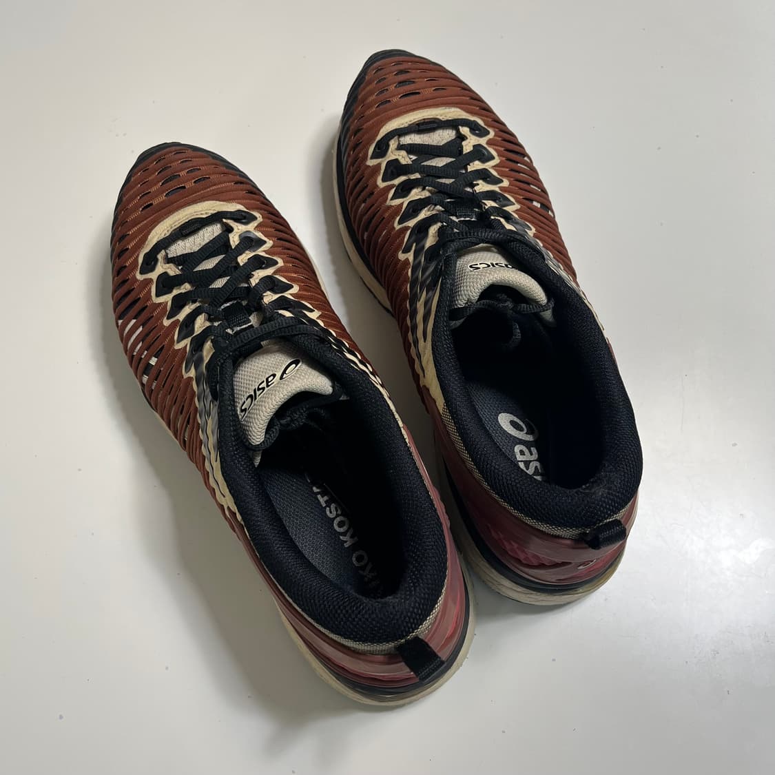 아식스 x 키코 젤델바1 카라멜 상품이미지4